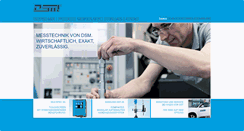 Desktop Screenshot of dsm-messtechnik.de